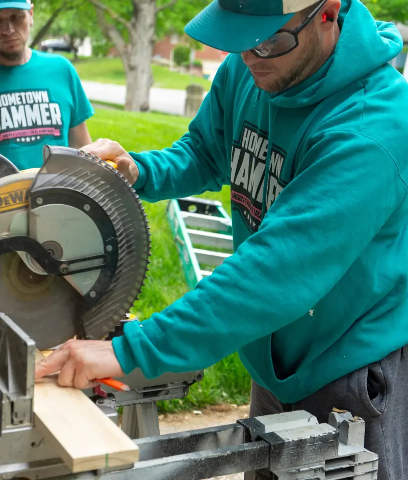 Our Crew at Work by Hometown Hammer